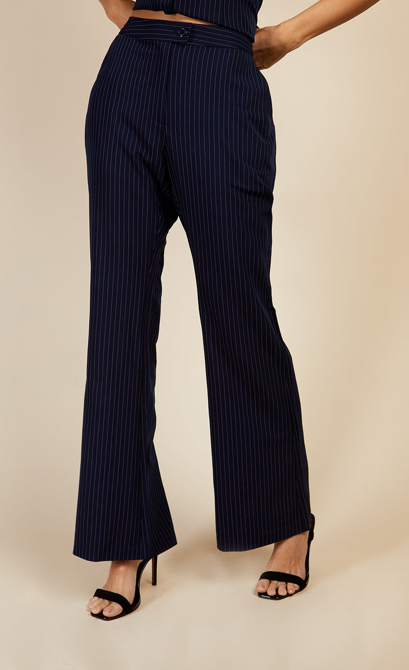 Womens Maje blue Pinstripe Trousers | Harrods # {CountryCode}