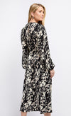 Animal Print Midaxi Dress