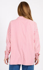 Pink Stripe Shirt by Vogue Williams