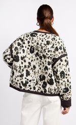 Animal Print Quilted Jacket by Vogue Williams