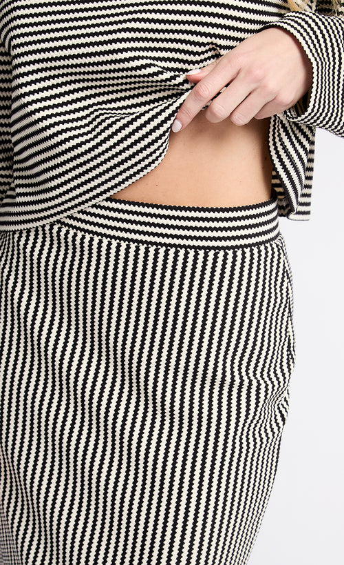 Stripe Midaxi Skirt by Vogue Williams