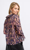 Animal Print Frill Top by Vogue Williams