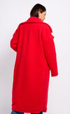 Red Teddy Coat by Vogue Williams