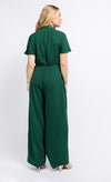 Green Drape Detail Jumpsuit by Vogue Williams