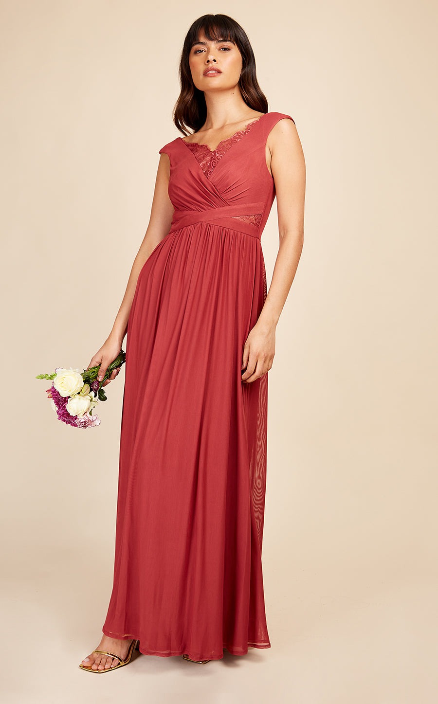 Little mistress 2024 chiffon maxi dress