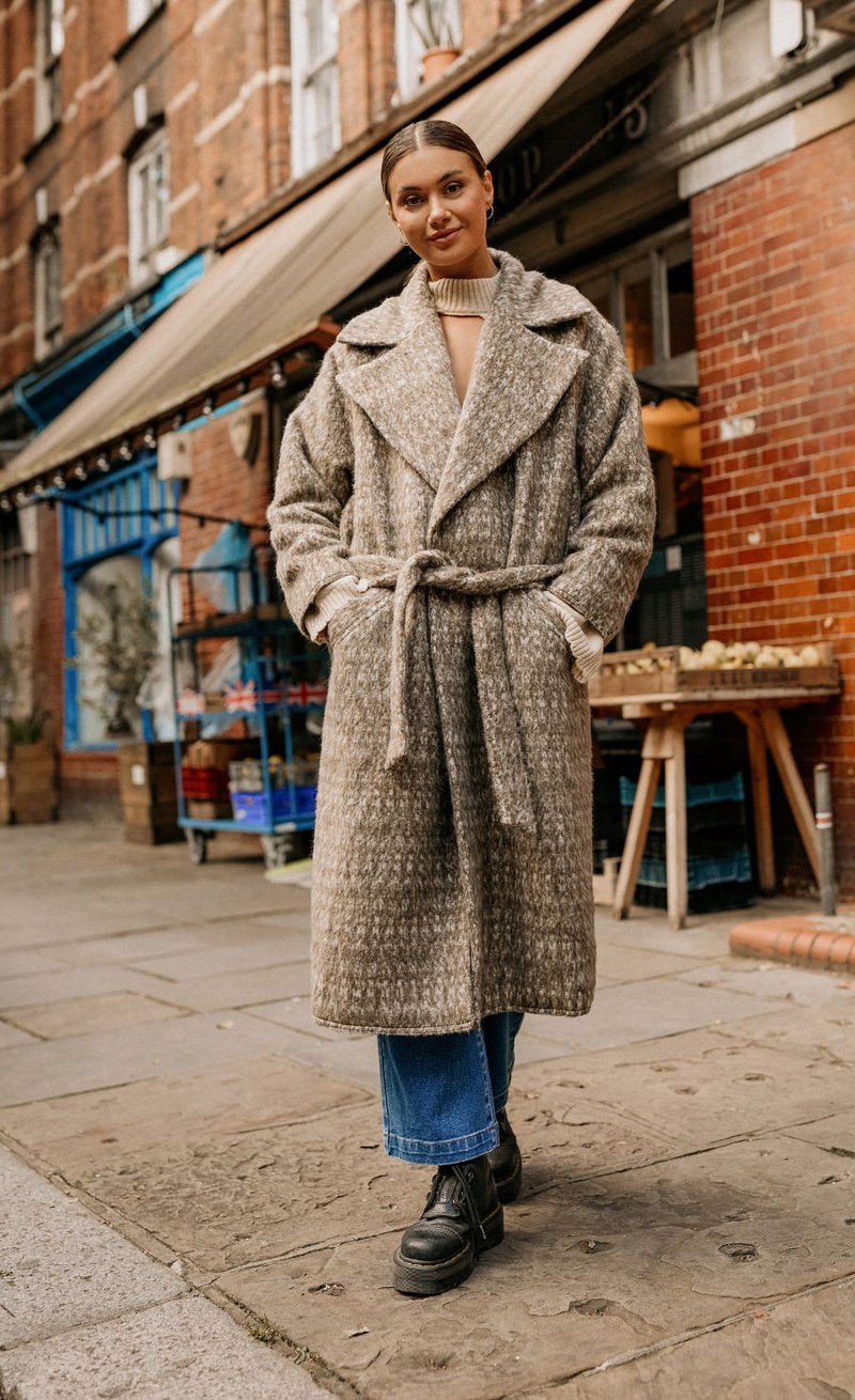 Oatmeal overcoat online