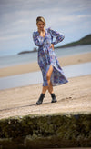 Peacock Print Midaxi Dress by Vogue Williams